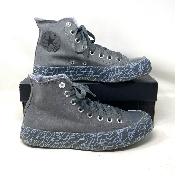 Converse CTAS CX High Top Sneakers Iron Gray For Men Size Canvas Shoes A03236C - Picture 9 of 11